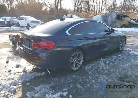 2018 BMW 430I Gran Coupe from USA, damaged, VIN WBA4J1C55JBG77711